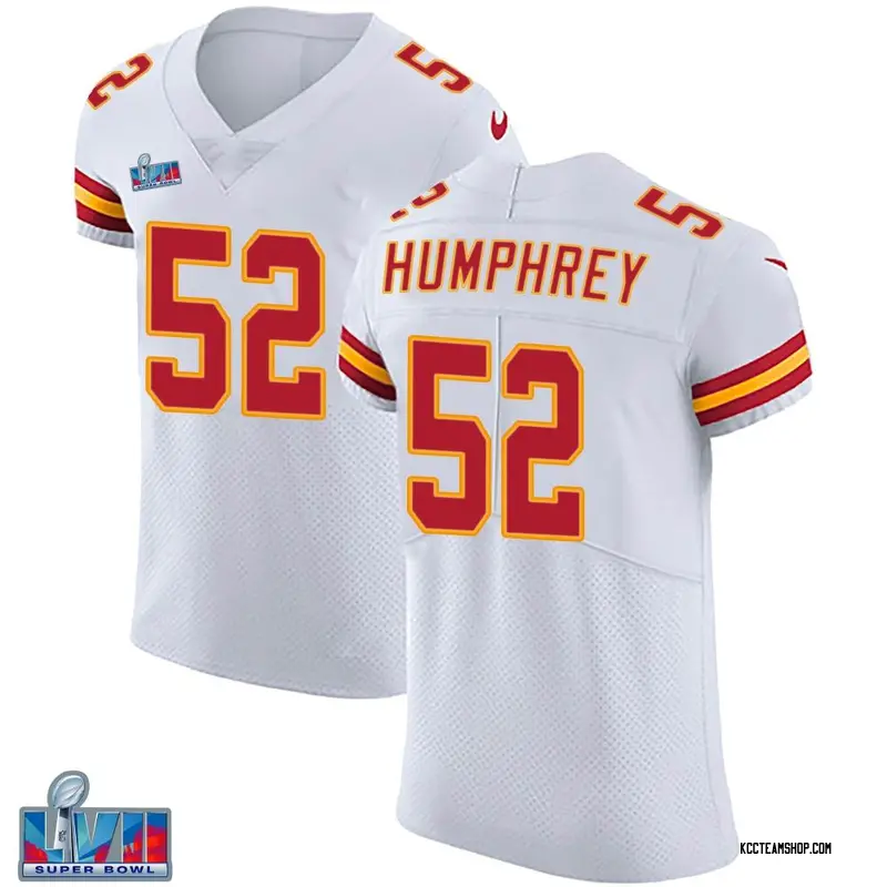 Top-selling Item] Creed Humphrey 52 Kansas City Chiefs Super Bowl LVII  Atmosphere 3D Unisex Jersey - Gray