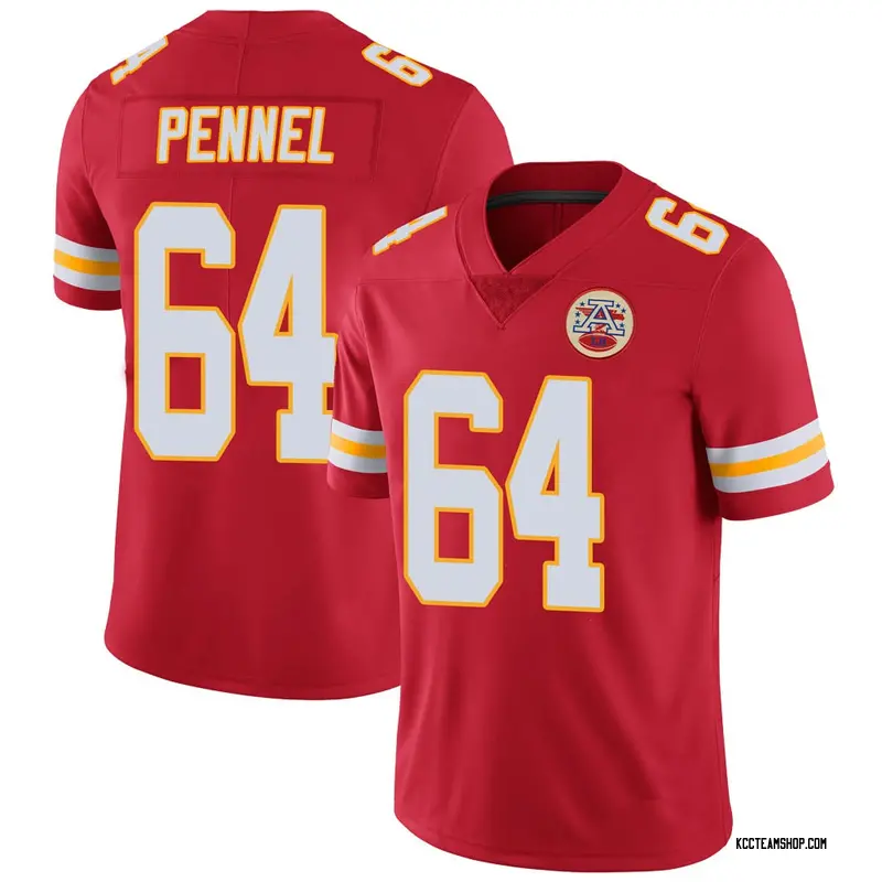 Men's Mike Pennel Kansas City Chiefs Team Color Vapor Untouchable 