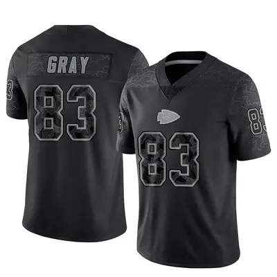 Noah Gray 83 Kansas City Chiefs Super Bowl LVII Champions 3 Stars Women  Game Jersey - White - Bluefink