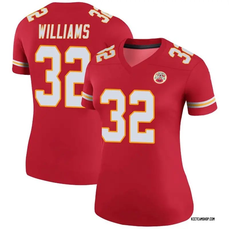 Women's James Williams Kansas City Chiefs Color Rush Jersey - Red Legend