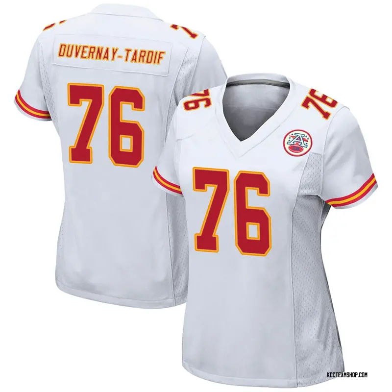 Women's Laurent Duvernay-Tardif Kansas City Chiefs Jersey - White Game